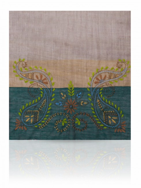 Палантин Женский ZW.EMB/GREEN